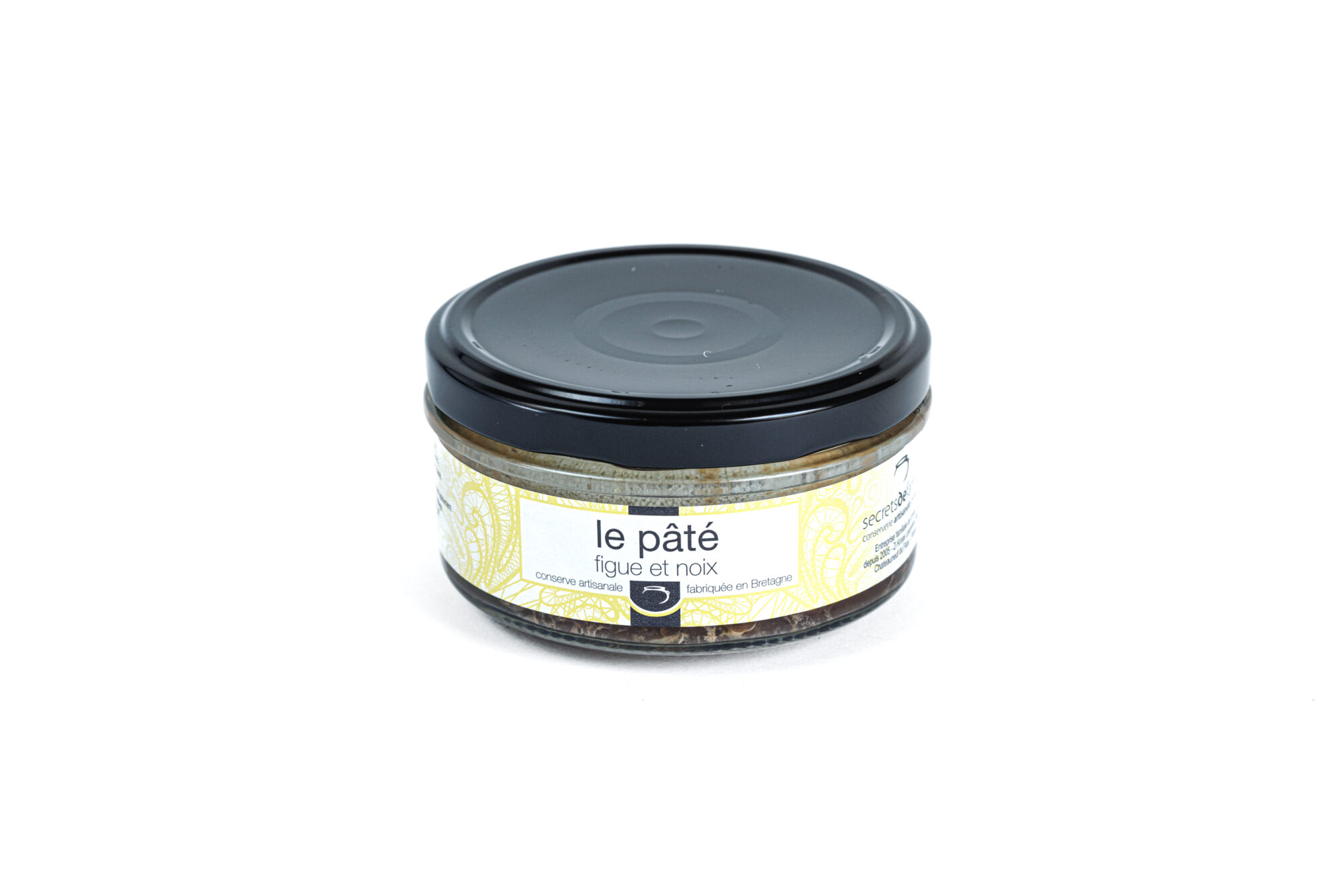 Le pâté 90 gr. figue et noix gamme bretonne